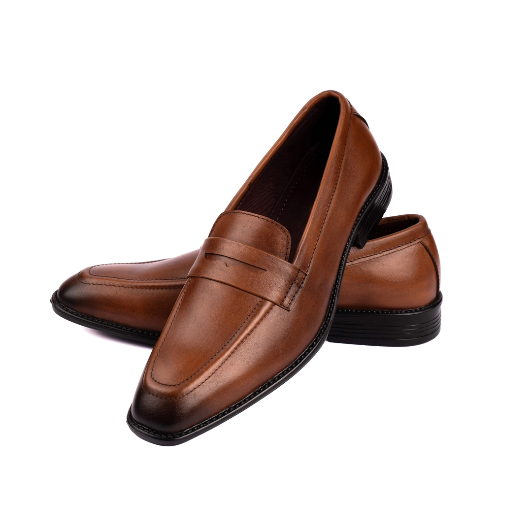 Reno Leather Penny Shoes-Master-RT1137